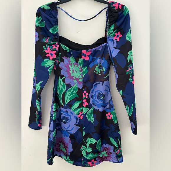 AFRM || Floral Long Sleeve Dress. Sz. XXS - Picture 7 of 17